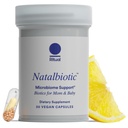 Ritual Prenatal Probiotics For Women - Support Microbiome, Gut, Digestive, Vaginal, and Baby’s Immune Health** - Natalbiotic For TTC, Pregnancy, Postpartum - Vegan - Citrus - 30 Capsules - 30 Servings