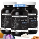 Durable Joints – w/UC-II Collagen + MSM – 2X as Effective as Glucosamine-Chondroitin – Joint Comfort, Flexibility & Mobility Support – Doctor Formulated, Made in USA, 2 per Day (180 Capsules)