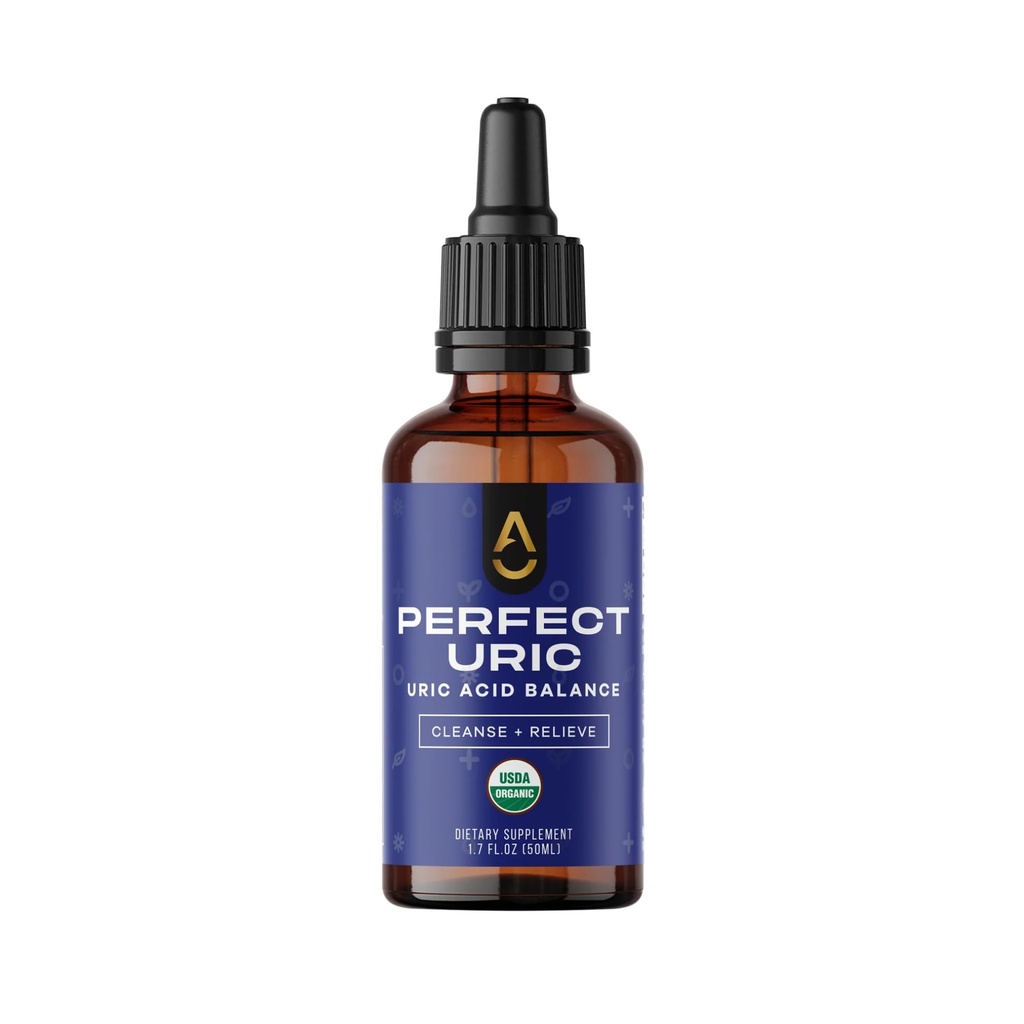 ACTIVATION Perfect Uric | 1.7 fl oz (50 ml) | Vegan | Joint Support Supplement | Uric Acid Cleanse with Terminalia Bellirica Extract | Non GMO | Boosts Immune System | Uric Acid Flush for Gout