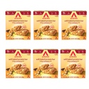 Atkins Soft Baked High Protein Bars, Vanilla Macadamia Nut Flavor, 15g Protein, 4g Net Carbs, 2g Sugar, Excellent Source of Fiber, High Protein, 6 pack (4 bars each)