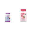 SmartyPants Organic Toddler Multivitamin Gummies: Probiotics & Kids Probiotic Immunity Gummies: Prebiotics & Probiotics for Digestive Health and Immune Support Supplement