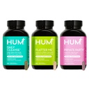 HUM Womens Health Bundle - Detox for Clear Skin and Improved Digestion, with Digestive Enzymes for Bloat Relief, and Vaginal Probiotics for a Full Bodies Approach to a Womens Health