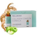 Relumines Advanced Collagen Beauty Drink mit Glutathion, Hyaluronsäure & Antioxidantien - post-Summer Haut Erholung & Made in USA - Apple Flavor - 10 Flaschen x 50mL