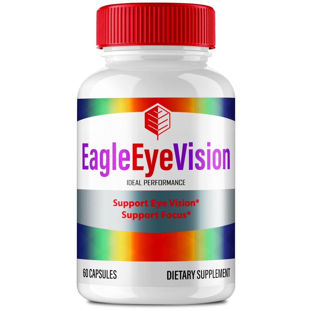 Eagle Eye Vision Eye Health Supplements Capsules, Official Eagle Eye Vision Vitamin Pills - Maximum Strength All Natural EagleEyeVision for Visual Wellness & Crystal Clear Vision Reviews (60 Capsules)