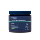 Trace Minerals Stress-X Magnesium, 350mg - Pulver-Magnesium-Ergänzung zur Unterstützung der Muskelentspannung & Erholung - Restaurierte Schlafunterstützung Mineralische Beilage - Zitronen-Lims-Flaschen, 7.9 oz (50 Servierungen)
