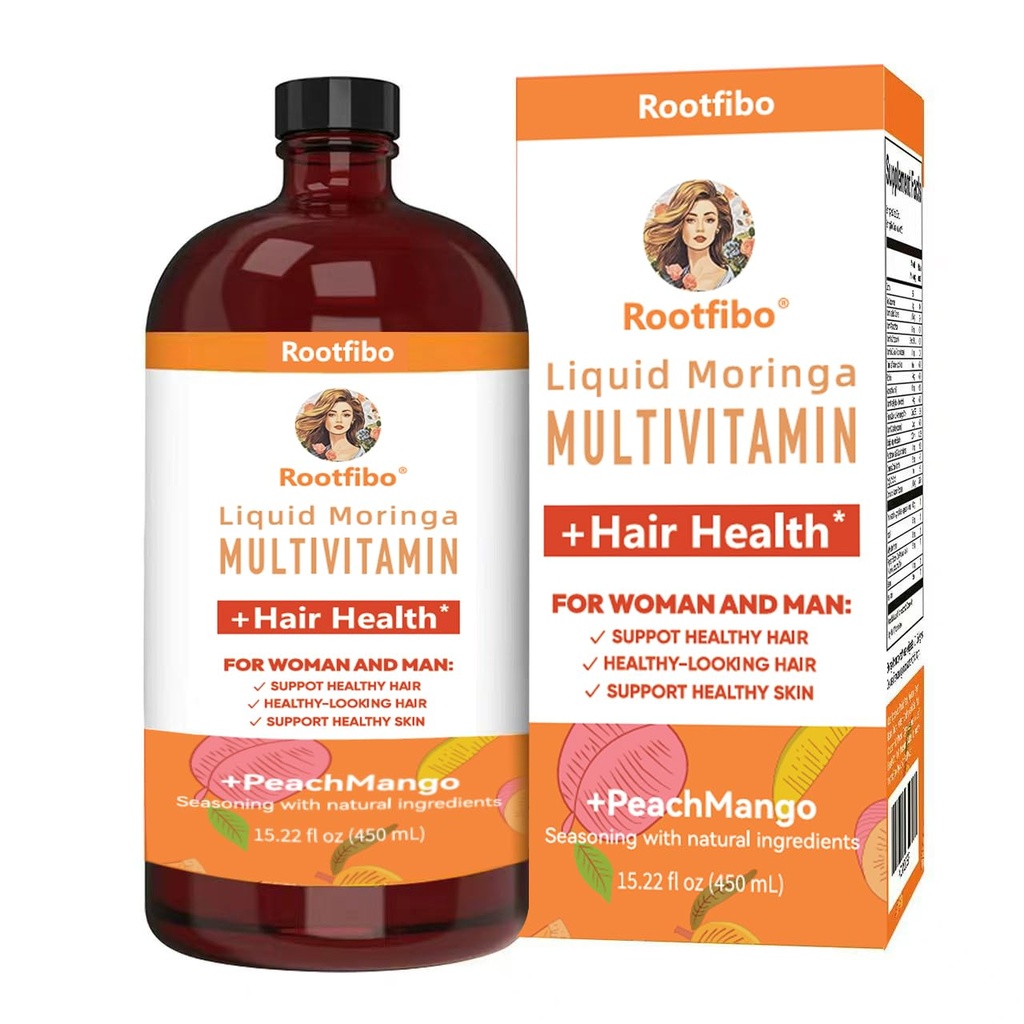 Maaryruth Multivitamins Hair Growth | Biotin 10000mcg | Hair & Skin Support Supplement | Hair & Skin Support | Suitable for Women & Men, Ages 18+ | 15.22 Fl Oz