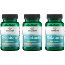 Swanson Melatonin - Herbal Supplement - Sleep and Relaxation - (120 Capsules, 3mg Each) (3 Pack)