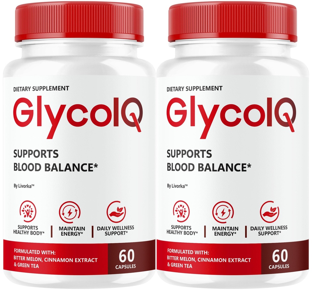 (2 Pack) GlycoIQ Capsules - Official Glyco IQ Support Supplement All Natural Premium Advanced Formula - Maximum Strength, GlycoIQ Multivitamin for Overall Health & Wellness, 120 Capsules for 2 Months