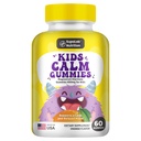 Kids Calm Magnesium Gummies for Relaxation& Claming – Orange Flavor, 60 Count