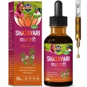 Shatavari Liquid Drops for Women, Menopause & Cycle Wellness Support, 12-in-1 Alcohol-Free Herbal Blend, 2 fl oz