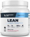 Transparent Labs Lean Pre-Workout - Body Recomposition Pre Workout für Männer und Frauen mit Acetyl L-Carnitin, Beta Alanine Powder, & PurCaf Organic Caffeine Powder - 30 Servierungen, Erdbeeren-Lemonade