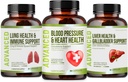 Herz-Gesundheit Blut-Druck-Ergänzung - Unterstützung Blutdruck & Gesunde Kreislauf Natürlich mit Hawthorn Berry & Hibiscus. Vitamine Pillen für gesunde Hypertonie (BP) und gesundes Herz.