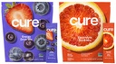 Cure Hydration | Plant-Based Electrolyte Drink Mix | Energy & Dehydration Bundle | No Sugar | Coconut Water |100mg Caffeine | Non-GMO | Vegan | 14-Pack Each: Acai Berry & Blood Orange