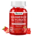 Magnesium Glycinate Gummies 600mg, Sugar Free Magnesium Gummies for Adults, High Absorption Magnesium Supplement for Stress & Muscle Relief & Nerve Health, Non-GMO, Gluten Free, Vegan, 60 Count