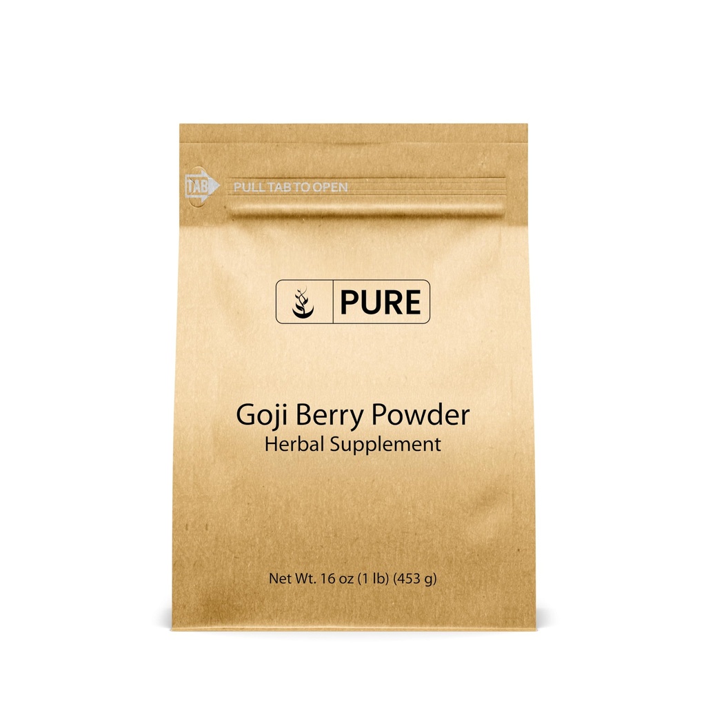 Pure Original Zutaten Goji Berry Pulver (1lb) Wolfberry, Traditionelle Kräuterergänzung, Non-GMO