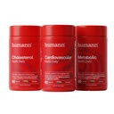 Humann Cholesterol, Metabolic & Cardiovascular Health Daily Bundle, 180 Total Capsules (3 x 60ct Bottles), 30-Day Supply
