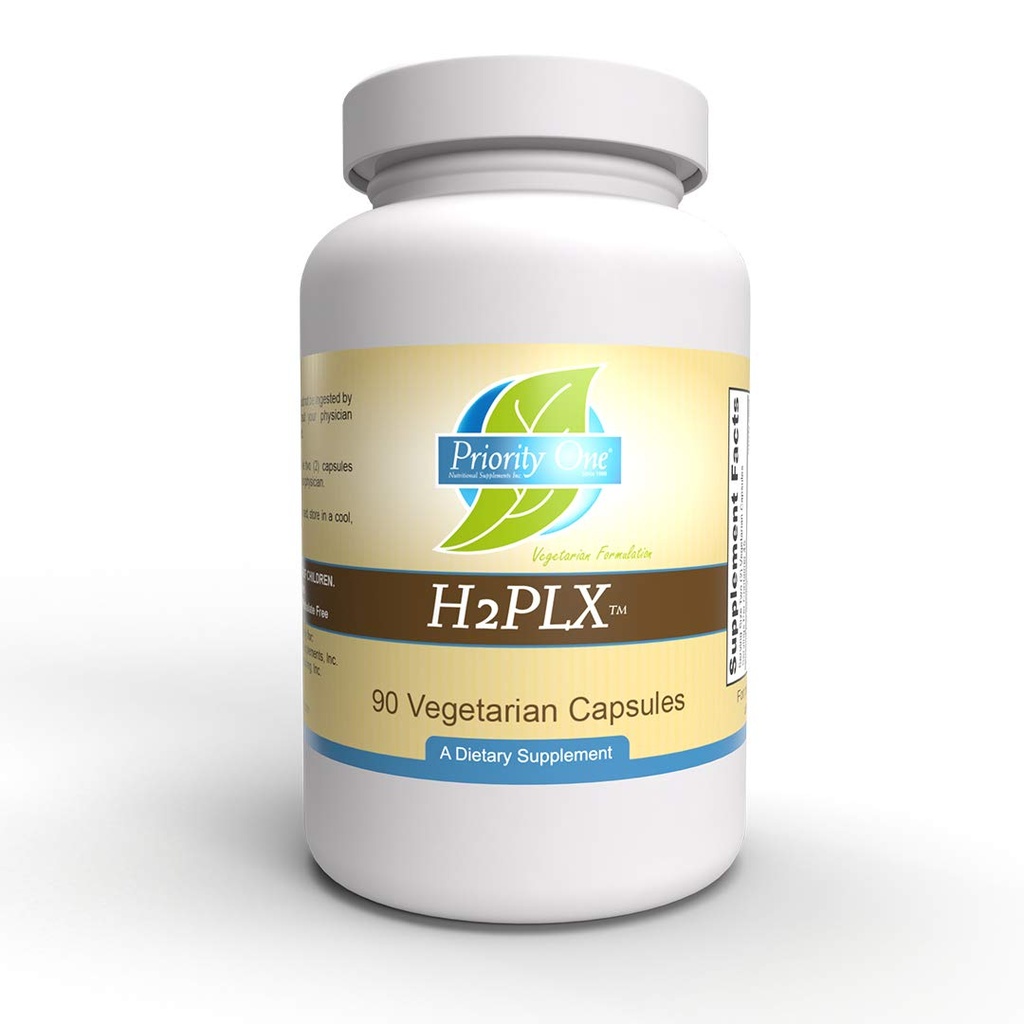 Priority One Vitamins H2PLX 90 Vegetarian Capsules - Specialized Immune Support Formula with Lithium, Melissa Extract, and Other Critical Supportive nutrients.*