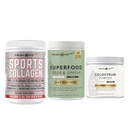 Collagen, Colostrum & Superfood Greens Bundle – Multi-Collagen Electrolytes, Bovine Colostrum & Reds & Greens Superfood Powder