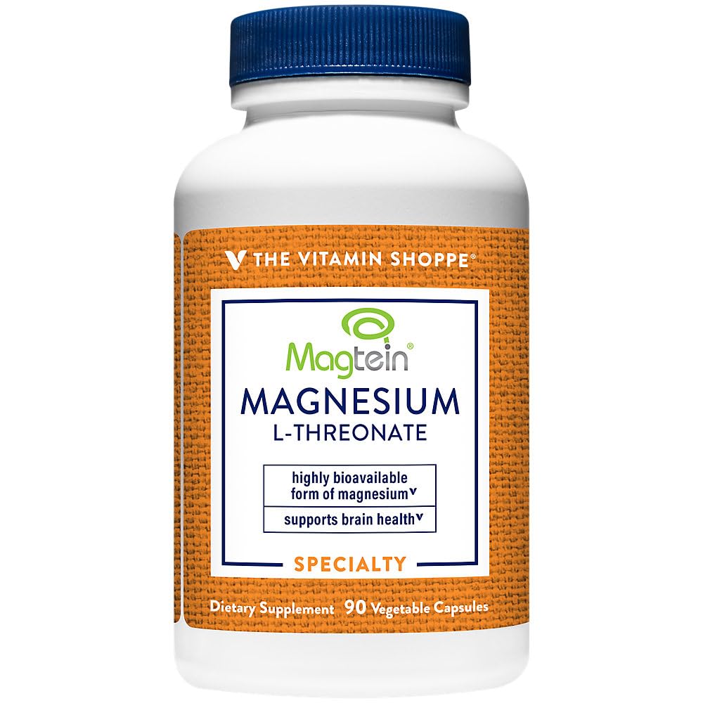 Magnesium Threonat - unterstützt Gehirngesundheit (90 pflanzliche Kapseln)