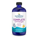 Nordic Naturals Complete Omega, Lemon Flavor - 16 oz - 1270 mg Omega-3 - EPA & DHA mit Hinzugefügt GLA - Gesunde Haut, Kognition, Positive Stimmung - Non-GMO - 96 Servietten