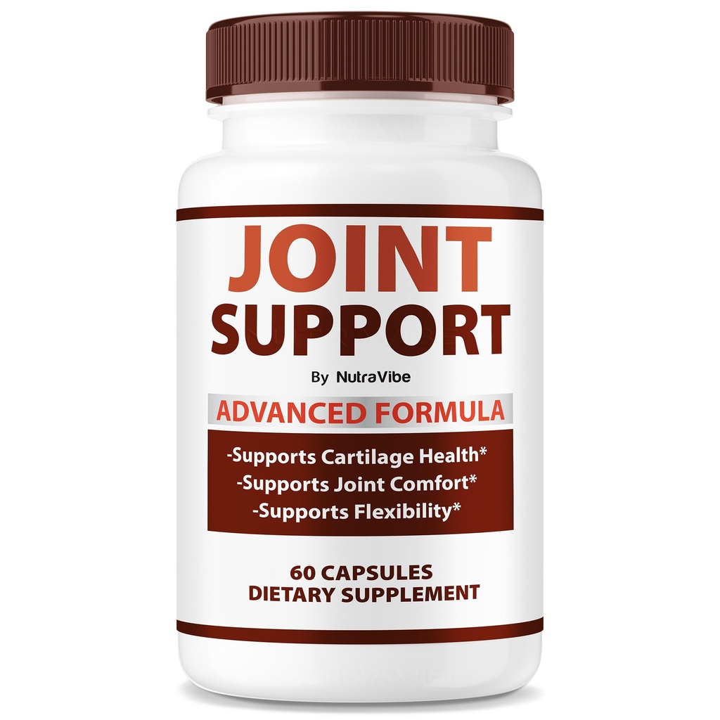Joint Support Capsules – Daily Mobility Formula with a Premium Natural Blend to Help Maintain Flexibility, Comfort & Active Motion | Easy-to-Swallow Pills for Everyday Movement (60 Capsules)