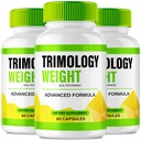 Trimology Weight Capsules, Official Trimology Weight Supplement Pills - Extra Strength, All Natural Keto Capsule to Sustain Active Lifestyle & Fitness Goals, TrimologyWeight Reviews (3 Pack)