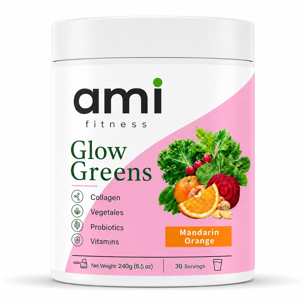 ami fitness Glow Greens, 240g (1)