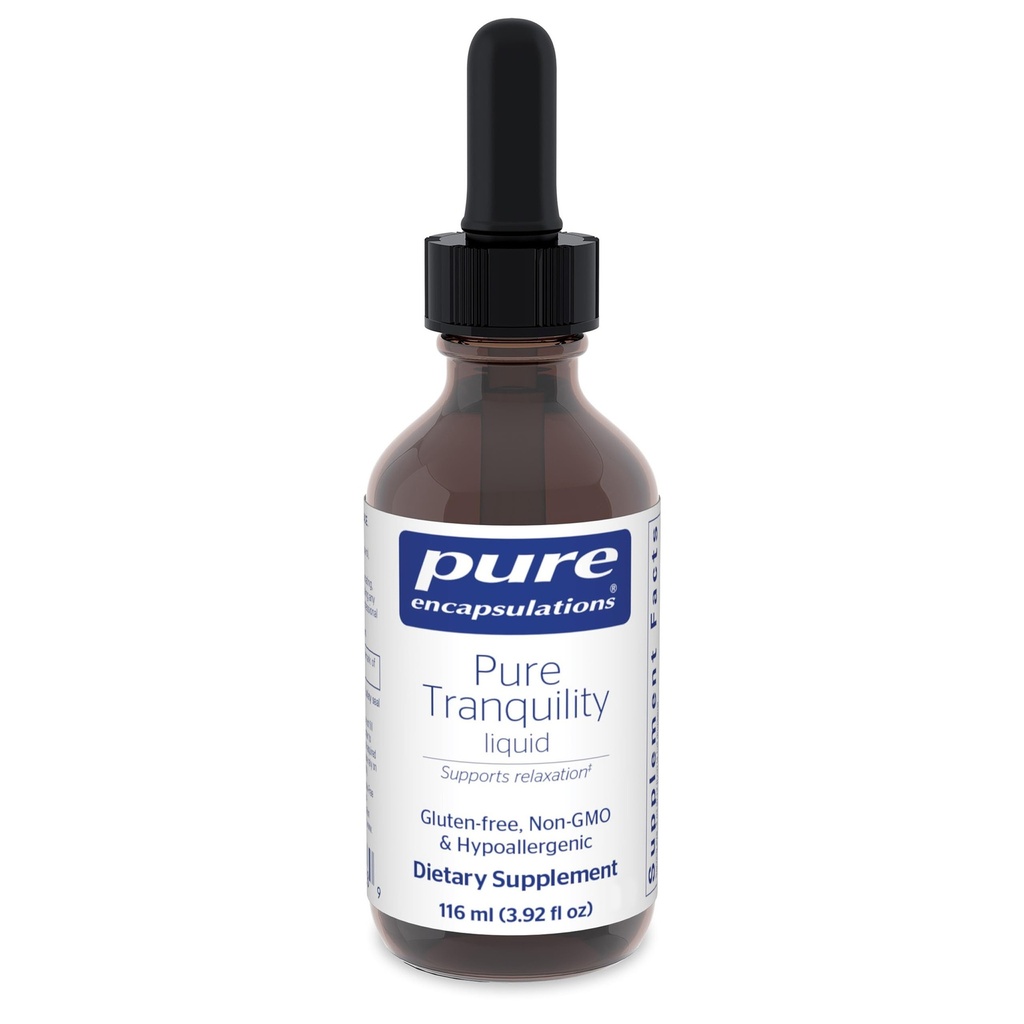 Pure Encapsulations Pure Tranquility Liquid | Hypoallergenic Supplement to Support Relaxation and Moderate Occasional Stress* | 3.92 fl. oz.