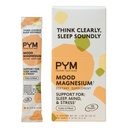 PYM Mood Magnesium Powder Packets (10-Servings) Magtein Magnesium L-Threonate, Magnesium Glycinate & Malate, Yuzu Citrus | Aid & Mood Support Supplement for Stress | Cortisol Reducer