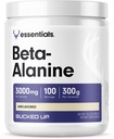 Beta Alanine 300mg Pulver, Non-GMO, Glutenfrei, entflammt (100 Portionen)