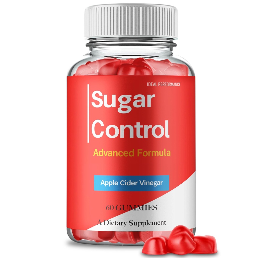 Sugar Control Gummies, Sugar Controls Supplements Gummy - Maximum Strength, All Natural Healthy Circulation & Stable Levels, Premium SugarControl Health Support Reviews (60 Gummies)