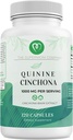 Quinine Cinchona Bark Extract 1000 mg – Kräuterergänzung für Muskel- & Bein Cramp Relief, Verdauungsunterstützung & Immungesundheit – 120 Kapseln, Non-GMO, Made in USA