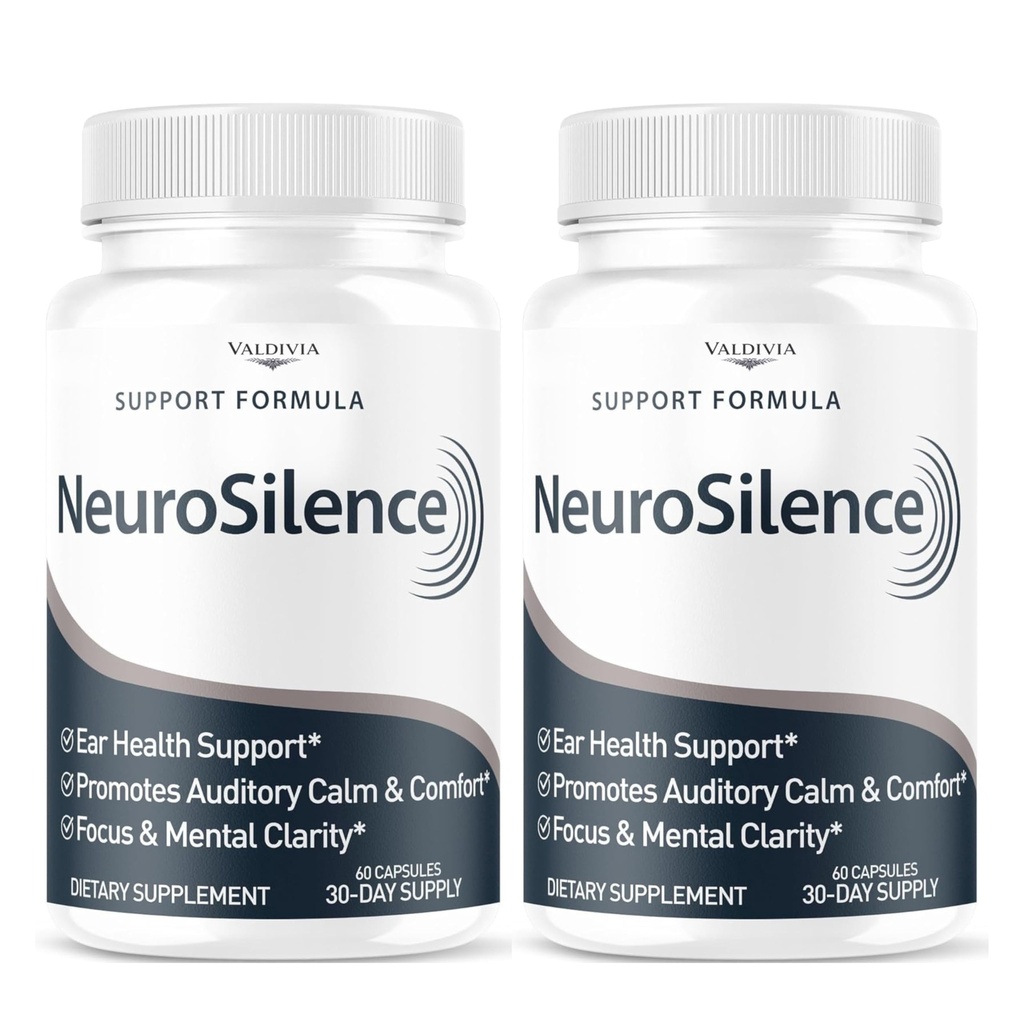(2 Pack) Neurosilence Capsules - Official Neuro Silence Advanced Support Supplement, Natural Neurosilence Ear Health Support Vitamins for Overall Health & Wellness Reviews, 120 Capsules for 2 Months