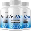 Visivra Capsules, Official Visivra Eye Vitamins Supplement Pills - Maximum Strength, All Natural Formula Visual Wellness and Crystal Clear View, Visiv Ra Pills Advanced Support Reviews (3 Pack)