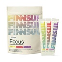 Focus Electrolyte Drink Mix Cognizin, Magnesium, Biotin, Vitamin B for Energy, Hydration & Mental Clarity — Sugar Free, Low Calorie (15 Packets), Variety Pack