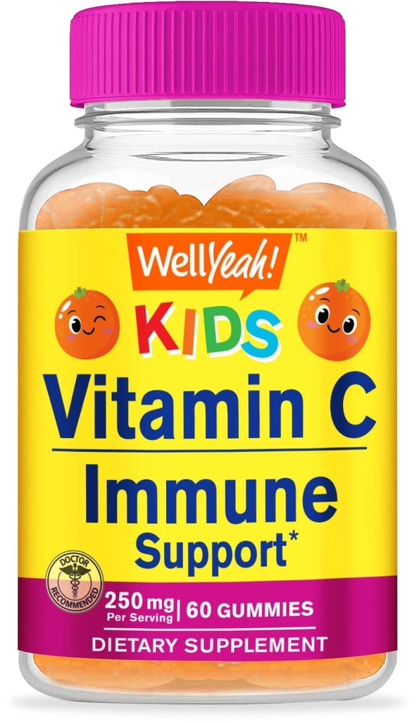 WellJa Kinder Vitamin C Gummi (250mg) - 60 Gummis