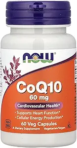 JETZT Lebensmittel CoQ10, 60 mg, 60 Veg Kapseln