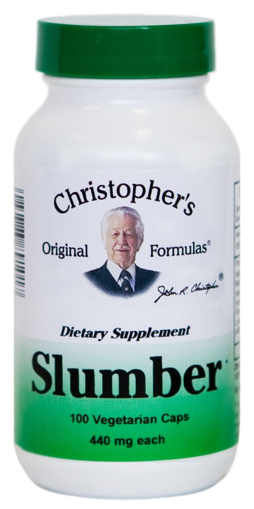 Christopher's Original Formulas Slumber Capsules, Natural Sleep Aid, 100 Veg Caps