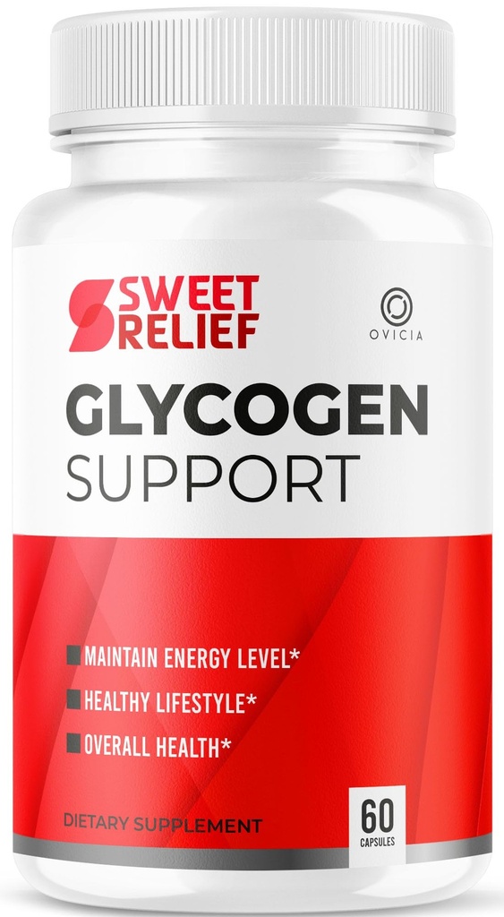 Sweet Relief Glycogen Support Capsules - SweetRelief Advanced Formula, Support SweetRelief Daily Pills All Natural Ingredients Premium for Health and Wellness, 60 Capsules for 1 Month