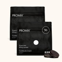 ProMix Nutrition Whey Protein Isolate Powder, 31g Grass Fed Whey Isolate, 6.6g BCAAs, Gluten Free, Keto Friendly, Cookies & Cream, 5lb