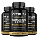 (3 Pack) Testosterone Supplement for Men - Advanced T-Boost Formula for Energy, Strength, Stamina* - Natural Testosterone Booster for Men Muscle Growth Support* - 270 Capsules