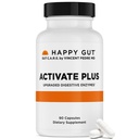 HAPPY GUT Activate Plus – Doctor-Formulated Digestive Enzymes for Women & Men - Supports Digestion, Gut Balance and Energy – 90 Capsules