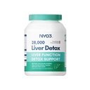 NYO3 Milchdistel 200mg Leber-Detox-Ergänzung mit Dandelion Root & Artichoke-Extrakt | 60 Kapseln | Silymarin Antioxidans Unterstützung,Liver Cleanse & Kräuter-Gesundheitsergänzung