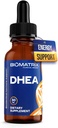 BioMatrix DHEA Flüssigkeitstropfen – 3X Absorption von Kapseln oder Tabletten – Einstellbare Alternative zu DHEA 50 mg und DHEA 100 mg – Mikronisierte DHEA Ergänzung für Männer und Frauen 30 ml, 500 Servierungen