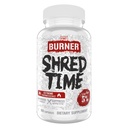 5% Ernährung Shred Time Fat Burner | Grüner Tee, Kaffeebohne, Cayenne, Theobromine, GBB | Appetite Unterdrückung | 30 Servierungen (180 Kapseln)