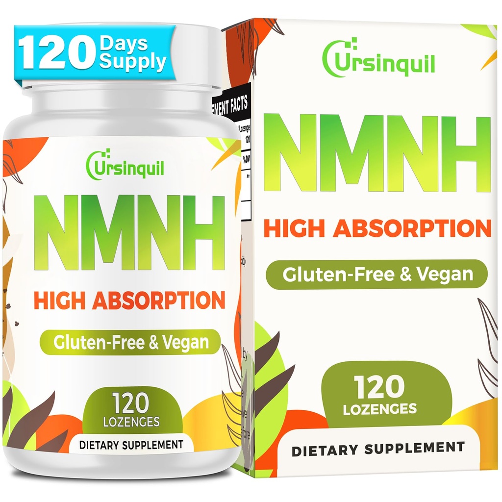 Sublingual NMNH 500mg (Dihydronicotinamid-Mononukleotid) (120 Servings, NMNH 500mg pro Servierung) NAD-Ergänzung zur Erhöhung der NAD-Ebenen als Wir-Alter, für Anti-Aging, Energie, Immunität, Fokus - 120 Zähler