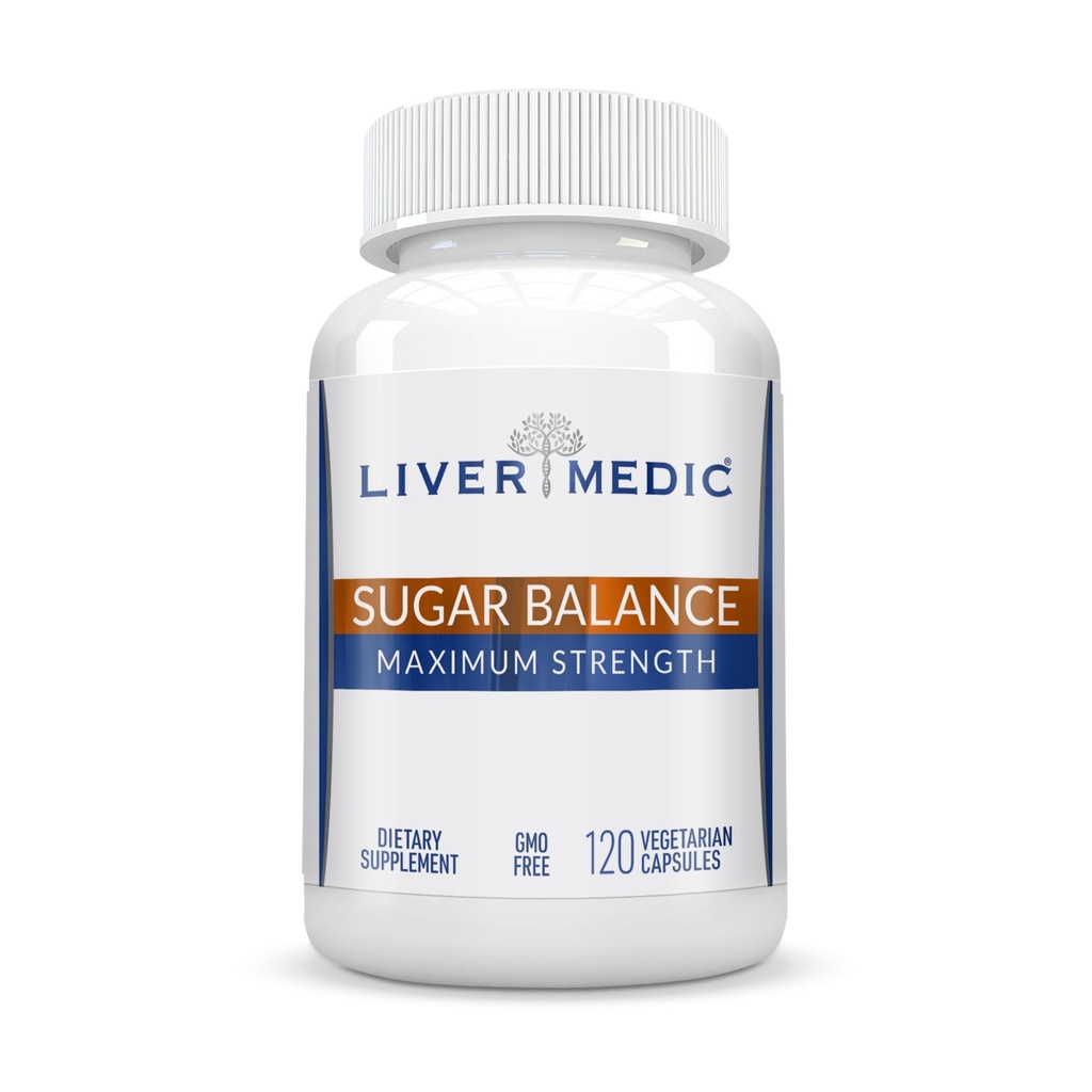Blood Sugar Complex Supplement Supports Healthy Normal Energy Levels All Natural with Berberine, Cinnamon, Bitter Melon, Chromium, Magnesium, Alpha Lipoic Acid, NonGMO, 120 Capsules