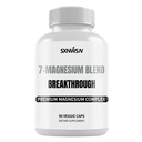 Magnesium Glycinate Supplement with Vitamin B6 & Manganese Citrate, 7 Type Magnesium Complex - Support Restful Sleep Muscle Relaxation Heart Health and Metabolism* | 90 Capsules