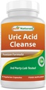 Best Naturals Uric Acid Cleanse Vitamine für Männer und Frauen - 90 Veggie Kapseln (90 Count (Pack von 1))