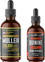HERBIFY Bundle - Mullein Leaf Extract & Quinine Liquid - Atemunterstützung und Verdauungsunterstützung